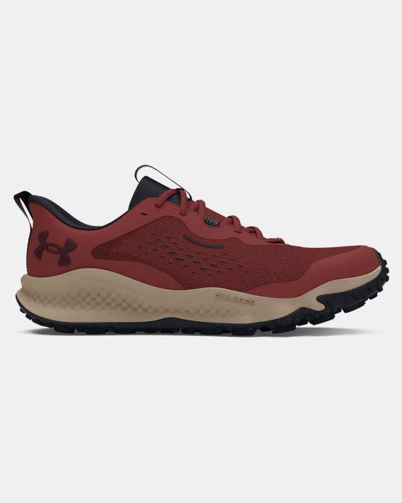 Men's UA Charged Maven Trail Running Shoes, Red, pdpMainDesktop image number 0